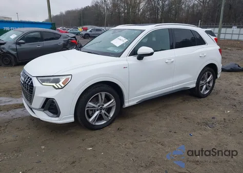 2021 Audi Q3 Premium Plus 45 Tfsi S Line Quattro Tiptronic from USA, damaged, VIN WA1EECF36M1132524